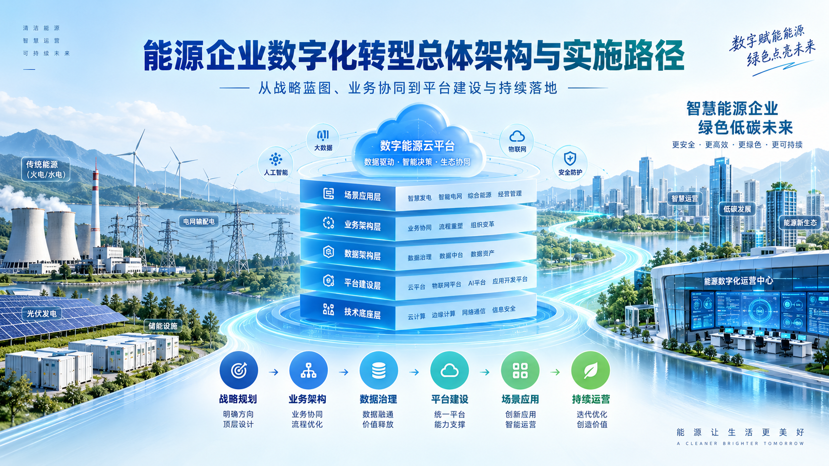 能源企业数字化转型总体架构与实施路径研究报告（2025年）
