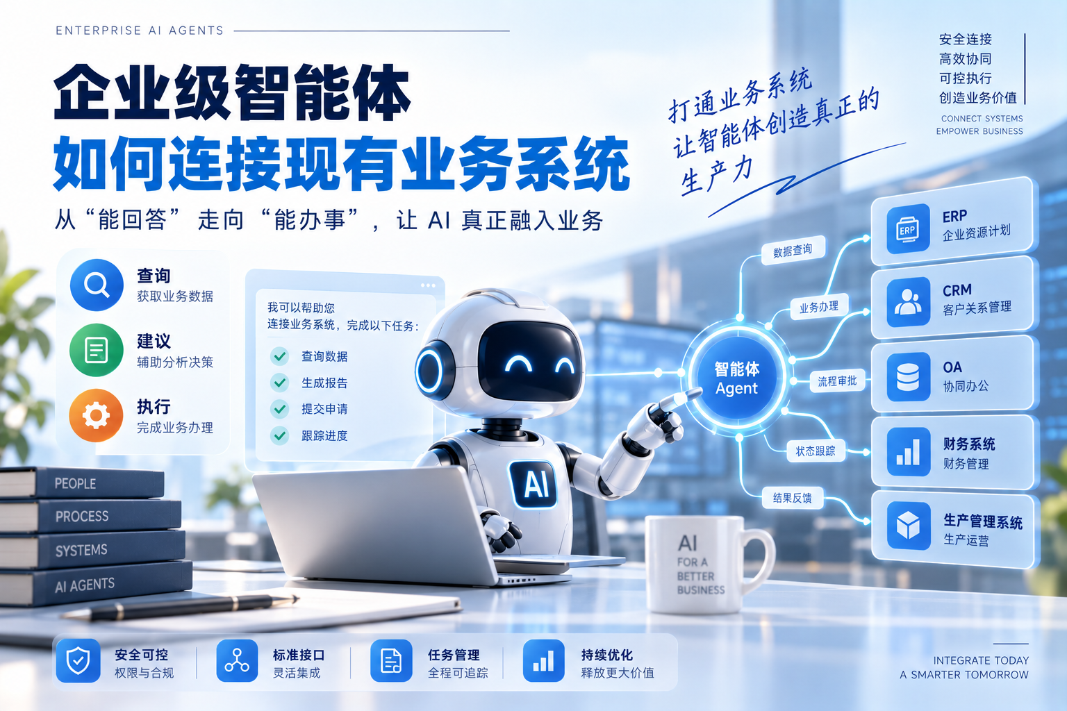 企业级智能体如何连接现有业务系统