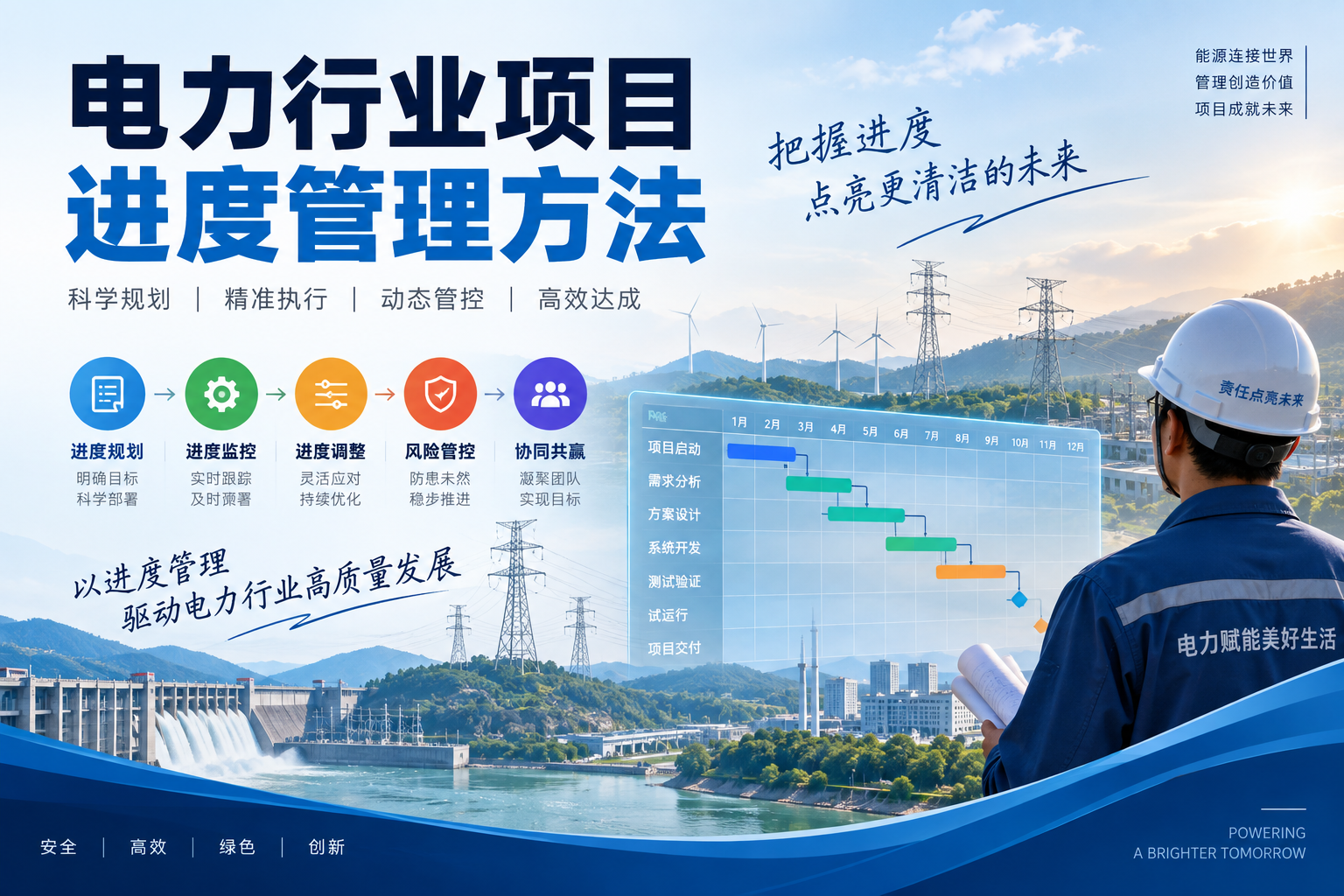 电力行业项目进度管理方法